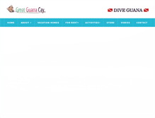 Tablet Screenshot of greatguanacay.com
